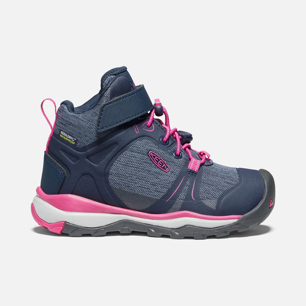 Keen Laarzen Kinderen Blauw/Roze - Terradora Ii Waterproof - 87921-MQBU